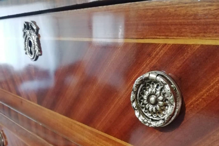 terminación del mueble